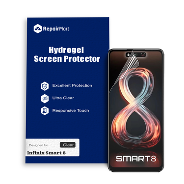 Infinix Smart 8 Compatible Premium Hydrogel Screen Protector